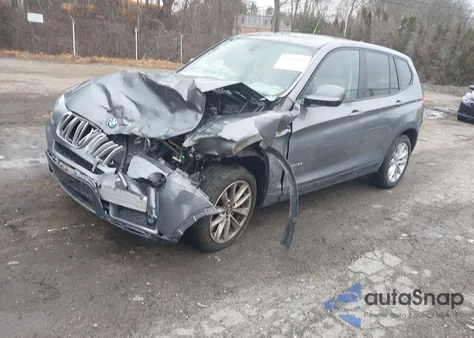 2013 BMW X3 xDrive28I z USA, uszkodzony, nr VIN 5UXWX9C51D0D01448